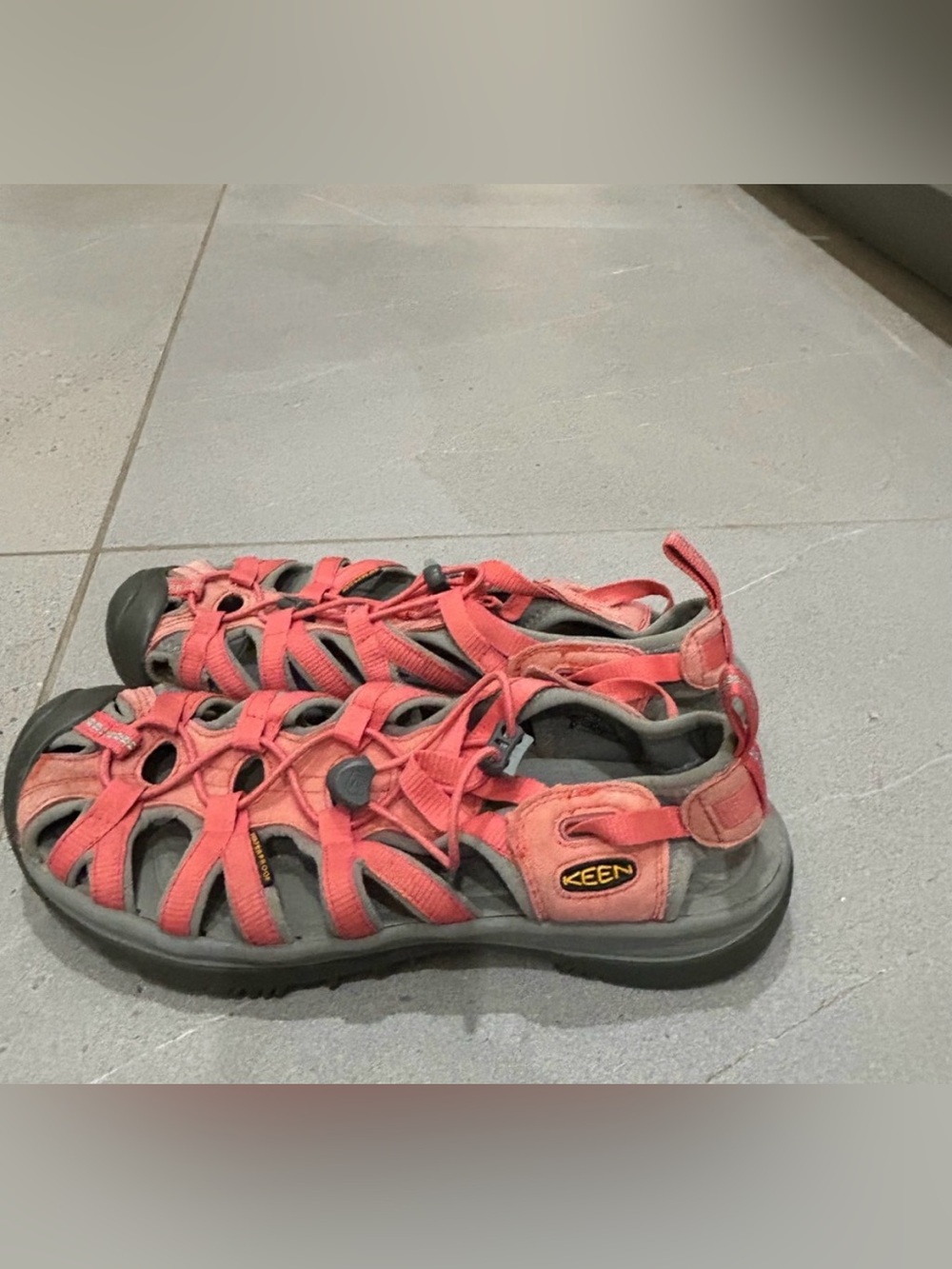 Keen Coral Pink Closed-Toe Sport Sandals